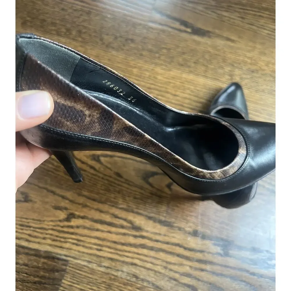 Balenciaga women’s shoes Sz. 36 black/ brown - Picture 9 of 10